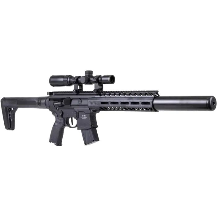 Пневматическая винтовка Sig Sauer MCX AIR RIFLE, GEN II ОП 1-4х24 (AIR-MCX-177-G2-BLK-SCOPE) изображение 4