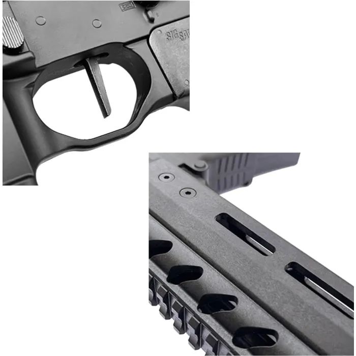 Пневматическая винтовка Sig Sauer MCX AIR RIFLE, GEN II ОП 1-4х24 (AIR-MCX-177-G2-BLK-SCOPE) изображение 6