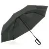 Парасоля Krago складна EASYFOLD 8-спицева повний автомат чорна (umb-15-001)