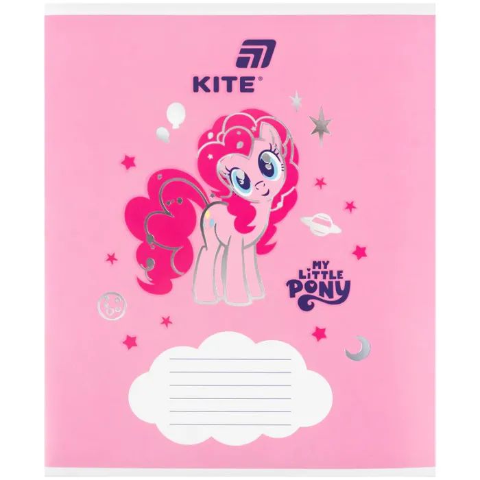 Зошит Kite My Littke Pony, 12 аркушів, коса лінія (LP26-235) зображення 7
