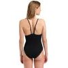 Купальник Arena Mesh Panels Swimsuit Closed Ba 006661-500 чорний 42 (3468337053446) изображение 2
