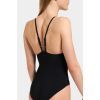 Купальник Arena Mesh Panels Swimsuit Closed Ba 006661-500 чорний 42 (3468337053446) изображение 3