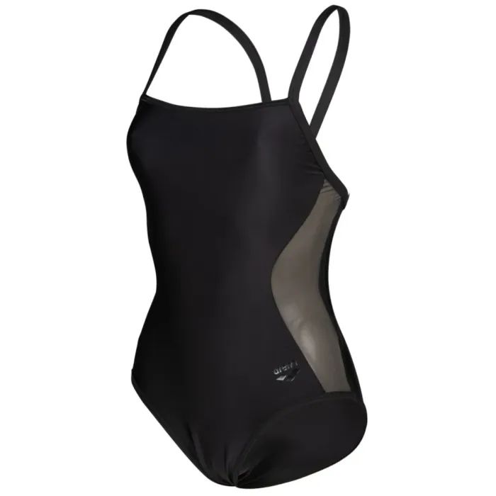 Купальник Arena Mesh Panels Swimsuit Closed Ba 006661-500 чорний 42 (3468337053446) изображение 7