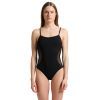 Купальник Arena Mesh Panels Swimsuit Closed Ba 006661-500 чорний 42 (3468337053446)