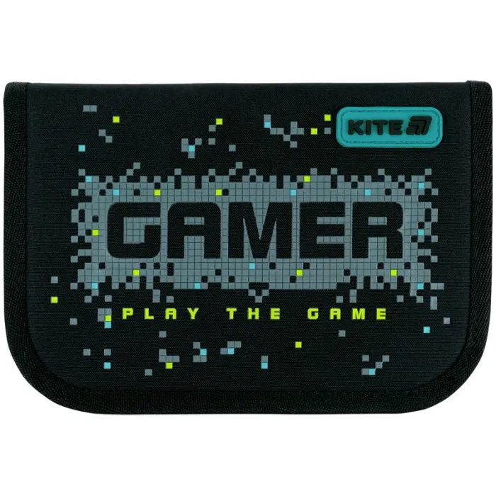Пенал Kite Play the Game 621 , без наповнення, 1 відділення, 1 відворот (K26-621-8) изображение 2