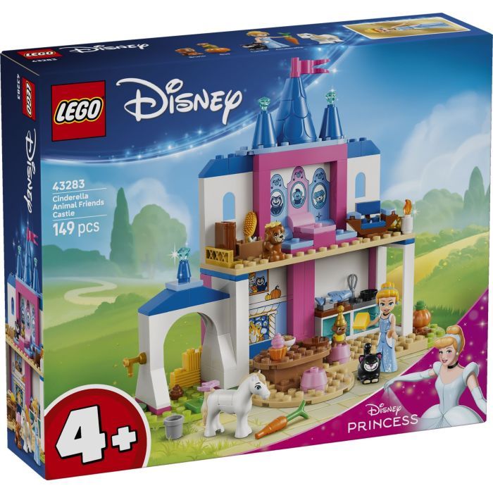 Конструктор LEGO Disney Princess Замок Золушки и ее друзей-животных (43283)