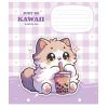 Зошит Школярик Just be kawaii 12 аркушів коса лінія (012-3480C) зображення 5
