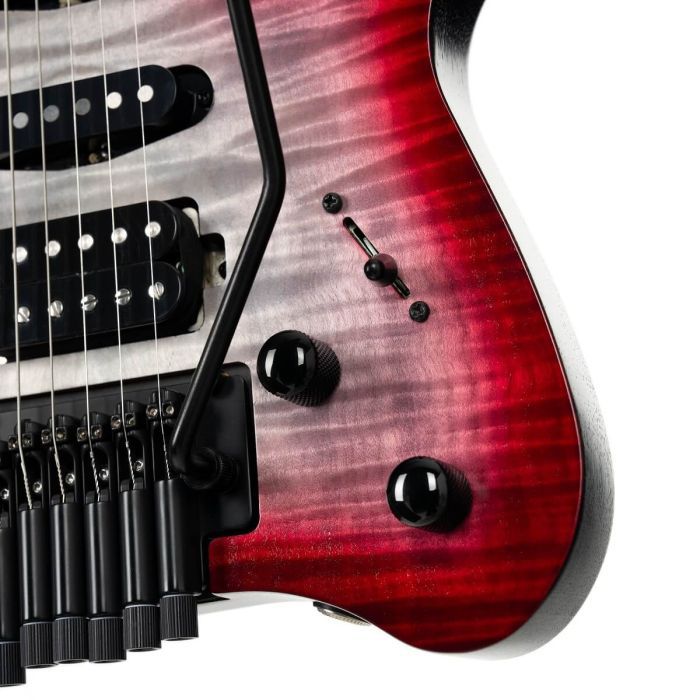 Електрогітара Cort Space G6TR (Semi Gloss Lava) зображення 6