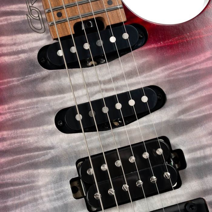 Електрогітара Cort Space G6TR (Semi Gloss Lava) зображення 7