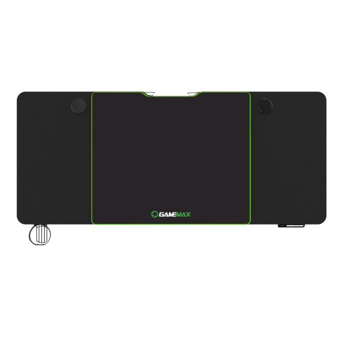 Комп'ютерний стіл Gamemax D140-Carbon-EC2 Black (D140-Carbon-EC2) зображення 2