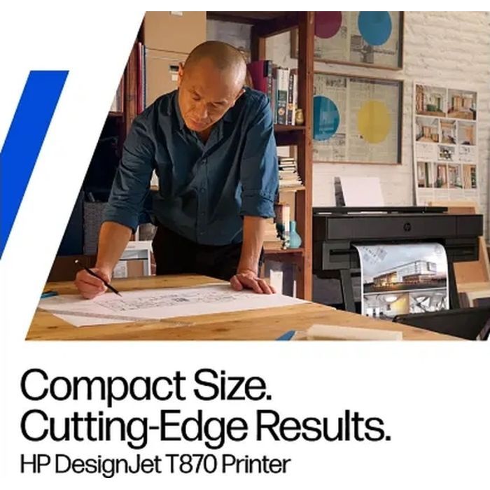Плоттер HP DesignJet T870 24" Wi-Fi (AM0X9A) изображение 8