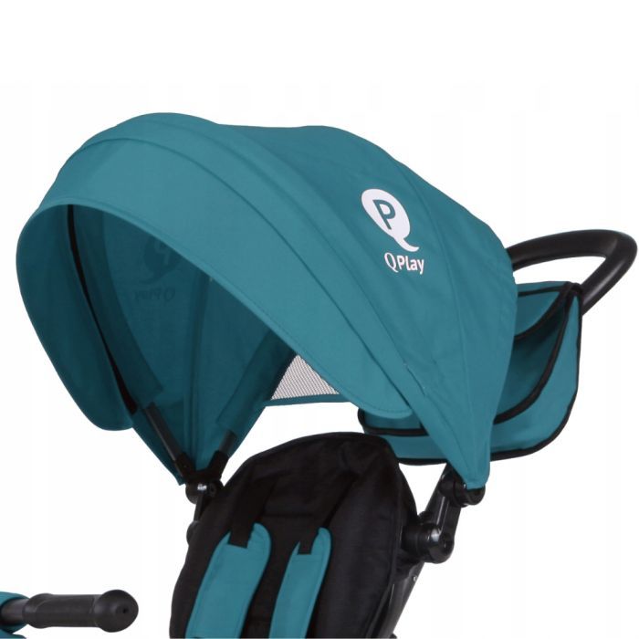 Детский велосипед QPlay Rito+ EVA складаний триколісний Green (S380-8Green) изображение 2