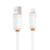 Дата кабель USB 2.0 AM to Lightning 1.0m 3A white XO (XO-CB-300UL-WH) изображение 4