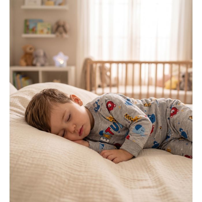 Набор детской одежды Breeze с животными (15874-74B-gray) изображение 11