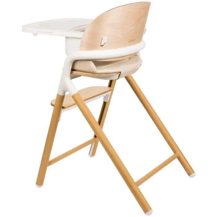 Стульчик для кормления Lionelo CELIA WHITE NATURAL WOOD (LO-CELIA WHITE NATURAL WOOD) изображение 3