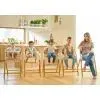 Стульчик для кормления Lionelo CELIA WHITE NATURAL WOOD (LO-CELIA WHITE NATURAL WOOD) изображение 9