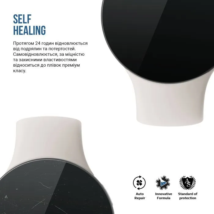 Пленка защитная Armorstandart Matte hydrogel Google Pixel Watch 3 45mm 6 pcs (ARM92042) изображение 3
