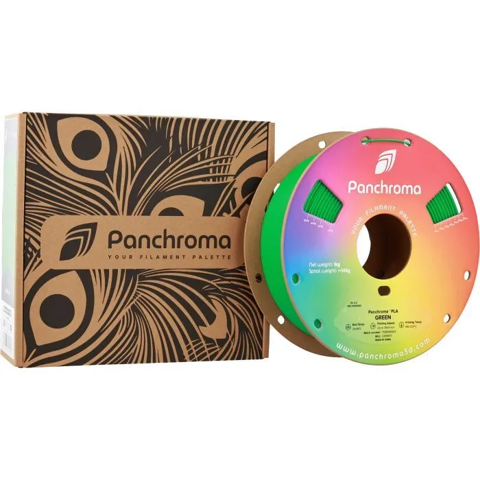 Пластик для 3D-принтера Polymaker PLA Panchroma 1,75mm 1kg Green (CA19007) изображение 4