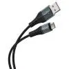 Дата кабель USB 2.0 AM to USB-C 1.0m X38 Cool black HOCO (6931474710567) изображение 3
