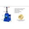Домкрат Vitol DB-20002C/TF0202, телескопический, гидравлический, 2т, 2 цилиндра, min 150мм, max 370мм (DB-20002C) изображение 4