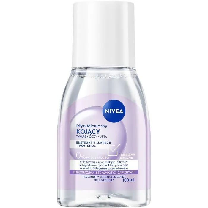 Міцелярна вода Nivea Soothing Micellar Water Заспокійлива 100 мл (9005800393780)