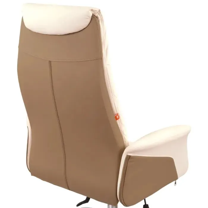 Офисное кресло Аклас Ай-Петри, CH ANF, PU Beige 2572/PU Brown 2574 (00179836) изображение 9