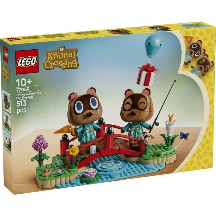 Конструктор LEGO Animal Crossing Веселый день Timmy и Tommy на природе (77059)