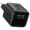Зарядное устройство Anker USB-C 45W Smart Display black (A121DG11)