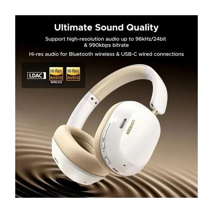 Наушники Ugreen HP203 HiTune Max5С Hybrid ANC White (35758) изображение 4