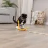 Іграшка для котів Trixie Паличка з плюшевою стрічкою 40 см (4011905411941) зображення 2