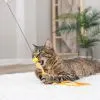 Іграшка для котів Trixie Паличка з плюшевою стрічкою 40 см (4011905411941) зображення 5