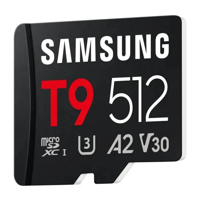 Карта памяти Samsung 512GB microSDXC class 10 UHS-I U3 V30 A2 T9 (MB-MH512T/WW) изображение 2