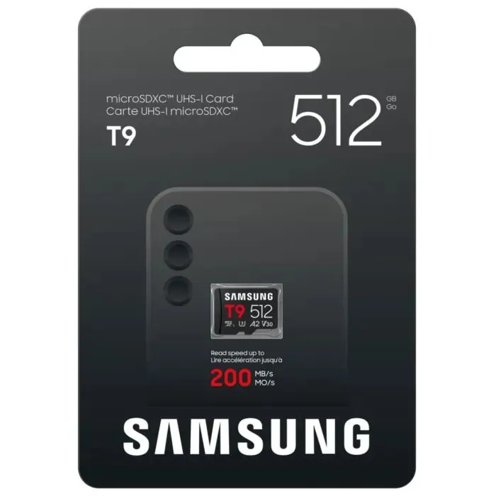 Карта памяти Samsung 512GB microSDXC class 10 UHS-I U3 V30 A2 T9 (MB-MH512T/WW) изображение 4