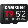Карта памяти Samsung 512GB microSDXC class 10 UHS-I U3 V30 A2 T9 (MB-MH512T/WW)