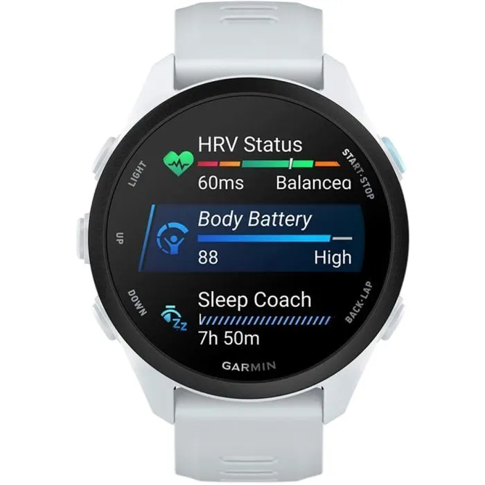 Смарт-часы Garmin Forerunner 70, GPS, Whitestone, GPS смарт-годинник (010-04307-01) изображение 2