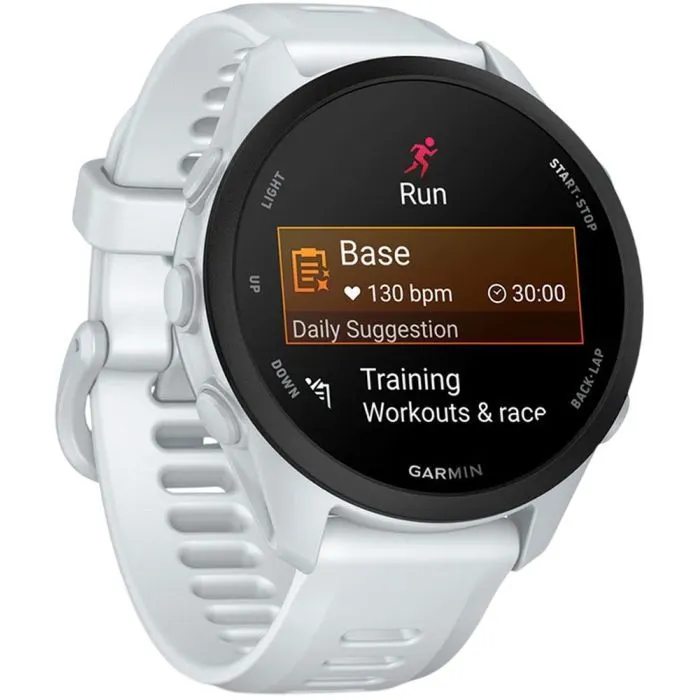 Смарт-часы Garmin Forerunner 70, GPS, Whitestone, GPS смарт-годинник (010-04307-01) изображение 3