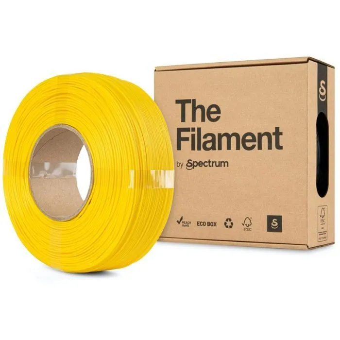 Пластик для 3D-принтера The Filament PLA HS 1.75mm 1kg ReFill YELLOW, TUSCANY (TF-24077) изображение 3