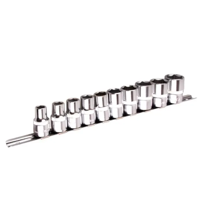 Набор торцевых головок Alloid 1/2" DR, 10-24мм, 11шт. (НГП-4011)
