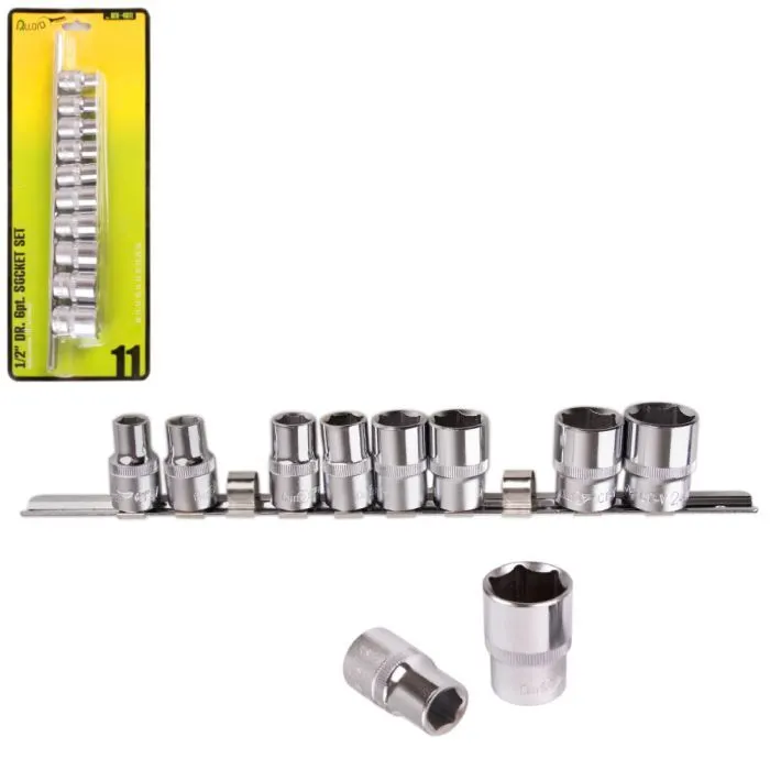 Набор торцевых головок Alloid 1/2" DR, 10-24мм, 11шт. (НГП-4011) изображение 4