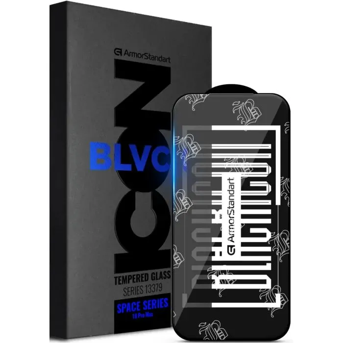 Стекло защитное Armorstandart Space Black Icon Apple iPhone 18 Pro Max (ARM91938)