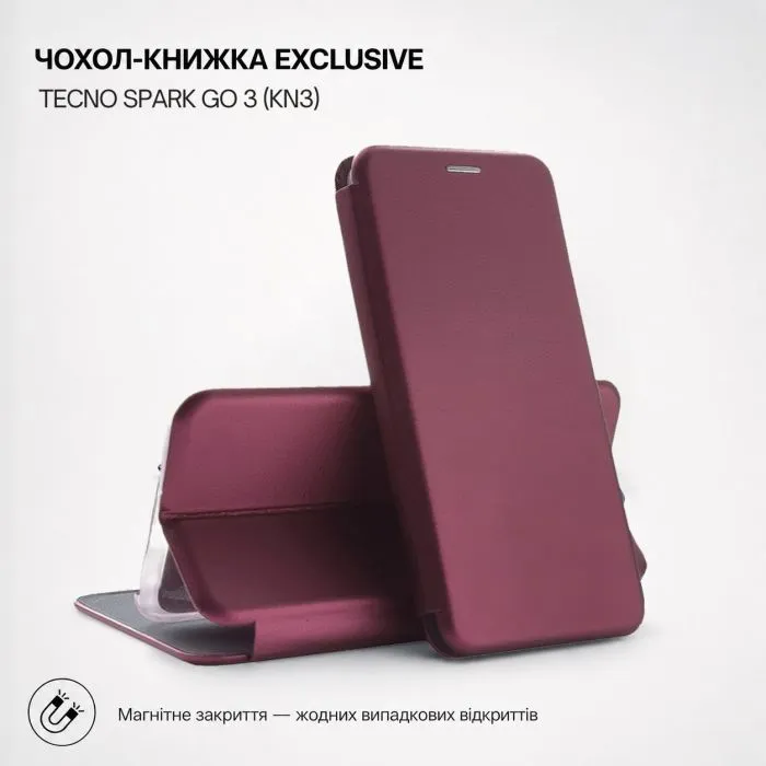 Чехол для мобильного телефона BeCover Exclusive Tecno Spark Go 3 (KN3) Red Wine (716176) изображение 6