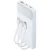 Батарея универсальная RivaCase 10000mA, 22.5W, QC/PD, white (RIVAPOWER VA2211 (White)) изображение 8
