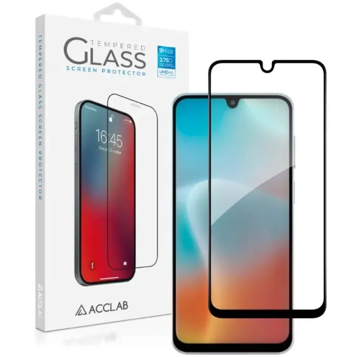Скло захисне ACCLAB Full Glue Samsung M16 Black (1283126620218)
