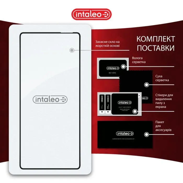 Скло захисне Intaleo Full Glue Tecno Pova 6 Black (1283126593772) зображення 8