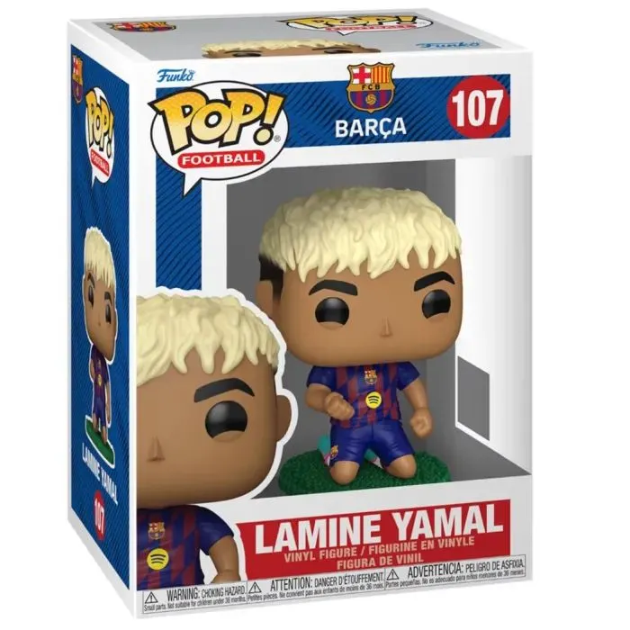 Фигурка Funko Pop Football Series Barcelona S2 Lamine Yamal (93701) изображение 2