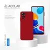 Чохол до мобільного телефона ACCLAB SoftShell Xiaomi Redmi Note 11 Red (1283126557606) зображення 4