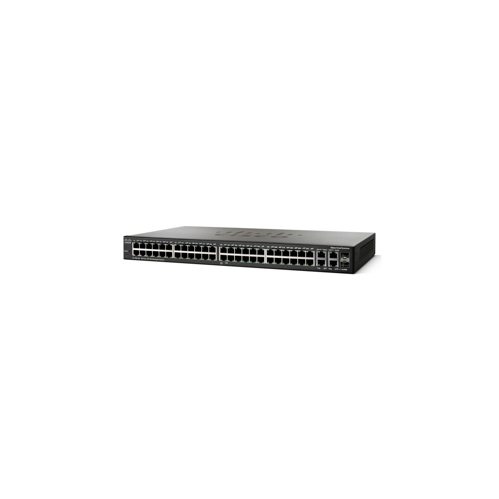 Комутатор мережевий Cisco SF300-48 (SRW248G4-K9-EU)