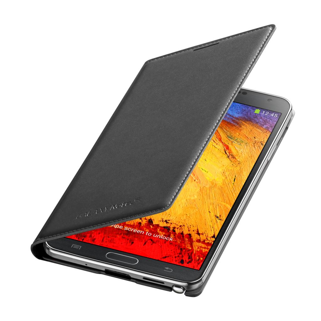 Чохол до мобільного телефона Samsung N9000 Galaxy Note 3/Black/Flip Wallet (EF-WN900BBEGRU) зображення 2