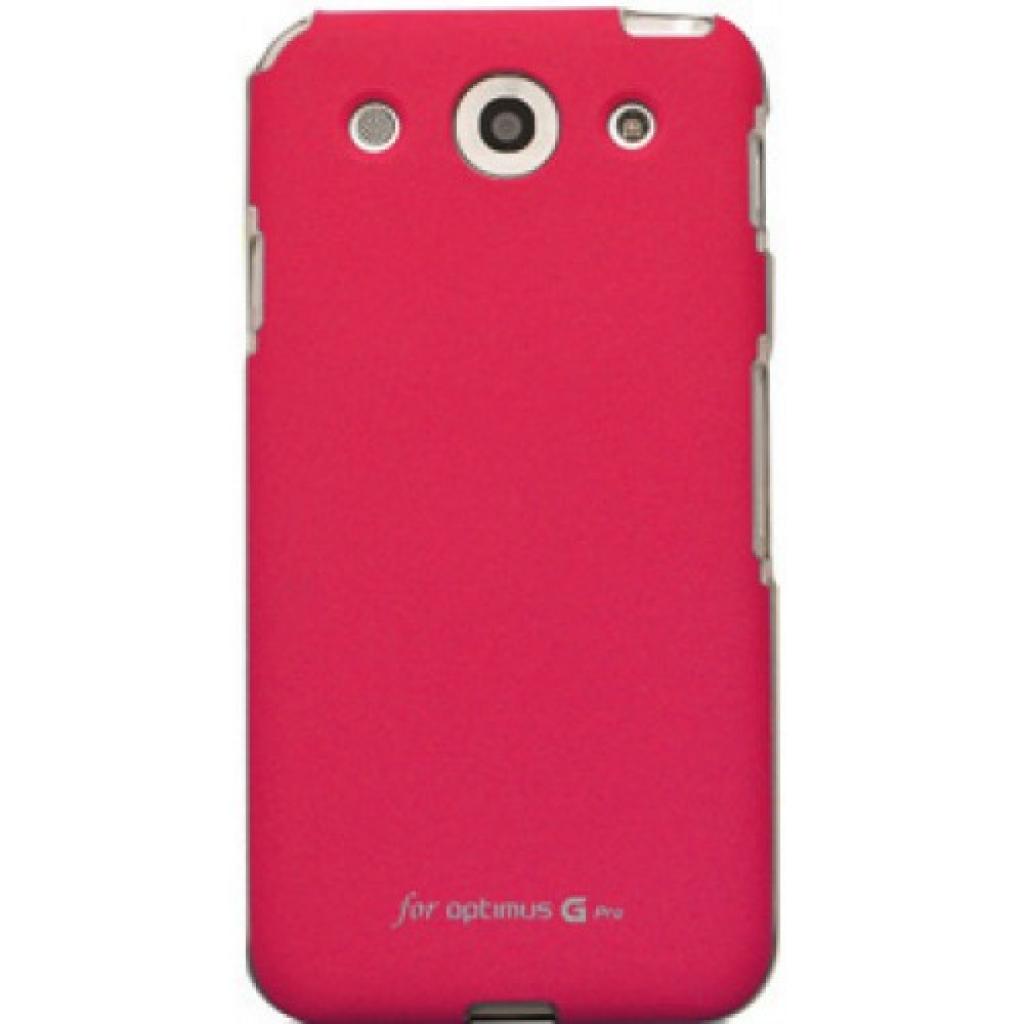 Чохол до мобільного телефона Voia для LG E988 Optimus G Pro /Jell skin/Pink (6068272)