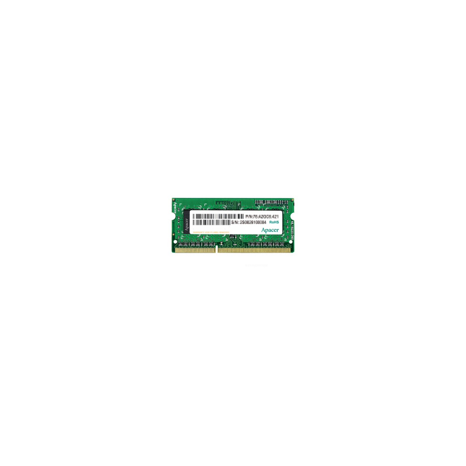 Модуль пам'яті для ноутбука SoDIMM DDR3 8GB 1333 MHz Apacer (AS08GFA33C9TBGC)